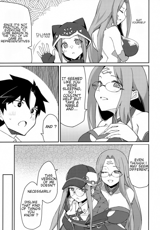 (C102) [Shirakaba Doori (DRY)] Yoru no Double Medusa (FateGrand Order) [English]_05