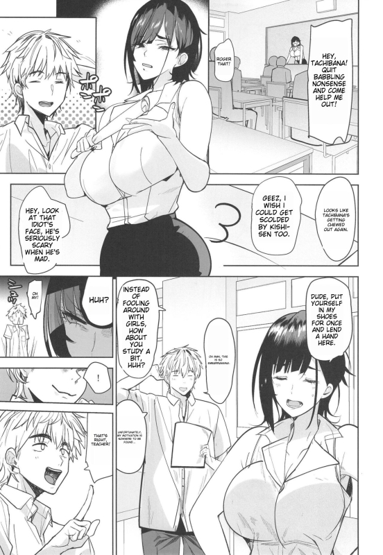 (C103) [AMAYADORI+ (Harenochiame)] Tsuyoki na Tannin Kyoushi Otoshite Mita [English] [Aspiresix]_03