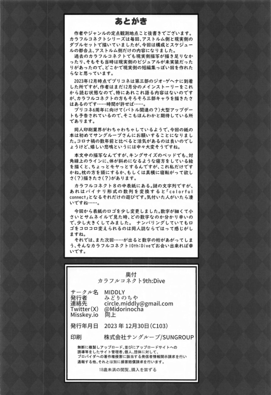 (C103) [MIDDLY (Midorinocha)] Colorful Connect 9thDive (Princess Connect! ReDive)_32