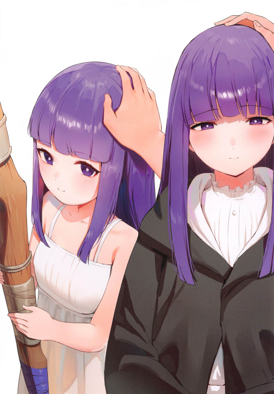 (COMIC1☆24) [Kuwaiya (rorro)] My wife, Frieren and Fern (Sousou no Frieren)_09