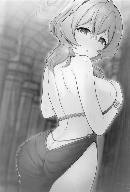 (Sensei no Archive 11) [Asu no Hanasaku (Asuka Rayaru)] Ame, Nochi Amau Ako. 雨、后 天雨亚子。 (Blue Archive) [Chines_02