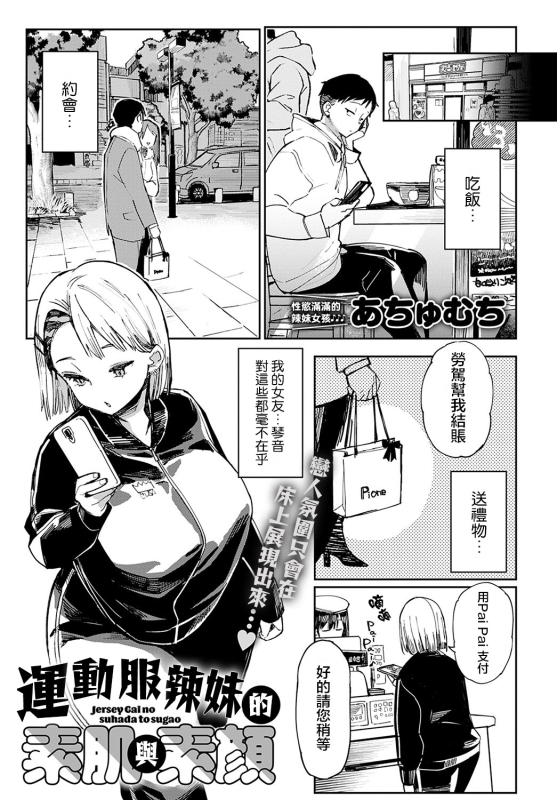 [Achumuchi] Jersey Gal no Suhada to Sugao 運動服辣妹的素肌與素顏 (COMIC Anthurium 2022-02) [Chinese] [S4LT漢化] [Digital]_01