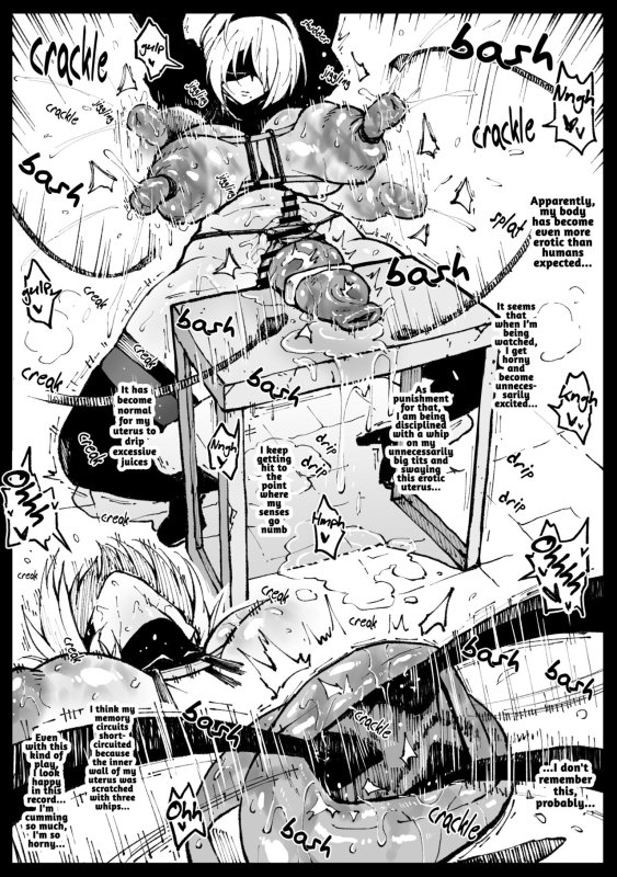 [Ahemaru] Dokkoi iki teta jinrui to no koryu o hokoku suru 2 B (Nier Automata) [English]_2