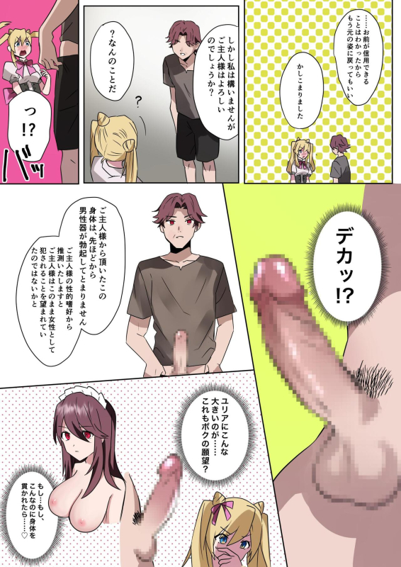 [Amuai Okashi Seisakusho (Hoshino Iro, Namamugi)] Toaru Kizoku-kun no Nyotaika Hametsu Ganbou_19