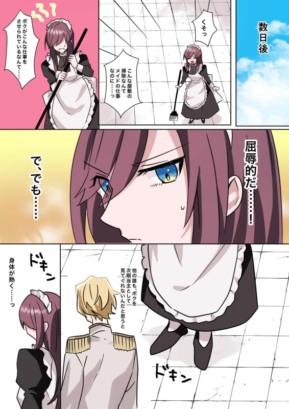 [Amuai Okashi Seisakusho (Hoshino Iro, Namamugi)] Toaru Kizoku-kun no Nyotaika Hametsu Ganbou_29