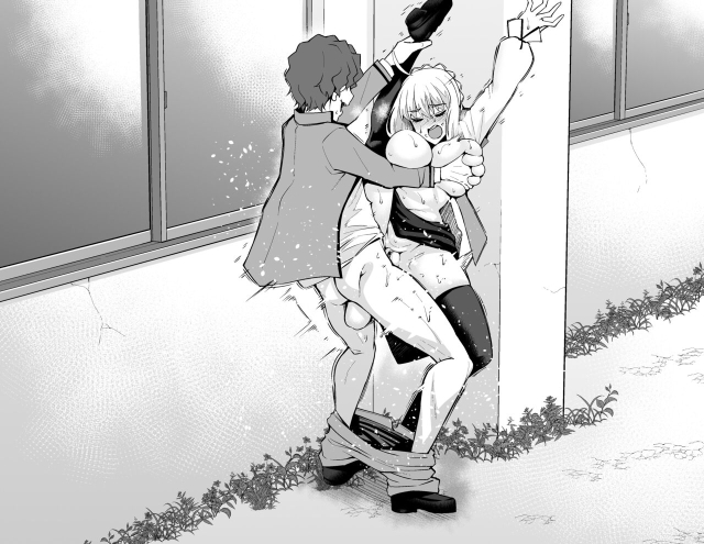 [Ankoman] Saber, Shinji to Gakkouura de... Sono 2 (FateStay Night)_09