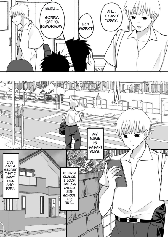 [Chokubasu] Otoko no Ore ga Josou Shite Papakatsu Shitara Maji de Onna ni Natta Hanashi [English] [TheFrogManScan_02