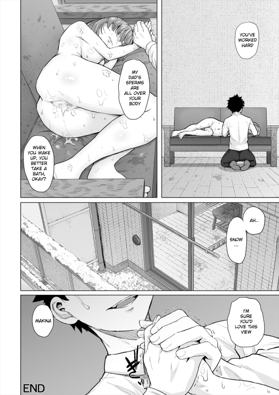 [Chonmage Teikoku (Magekichi)] Osananajimi to Oyaji no Saimin Sex o Toru Christmas [English]_32