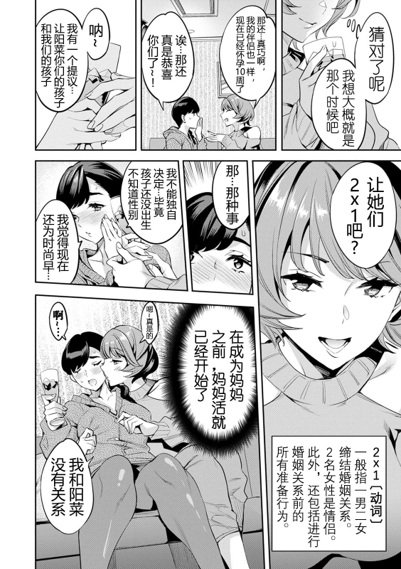 [Emua] 2 x 1 ~Kou Joseiritsu Shakai de wa Tsuma Doushi no Naka ga Yosugite Mondai ni Nattemasu~ [阿门个人汉化]_134
