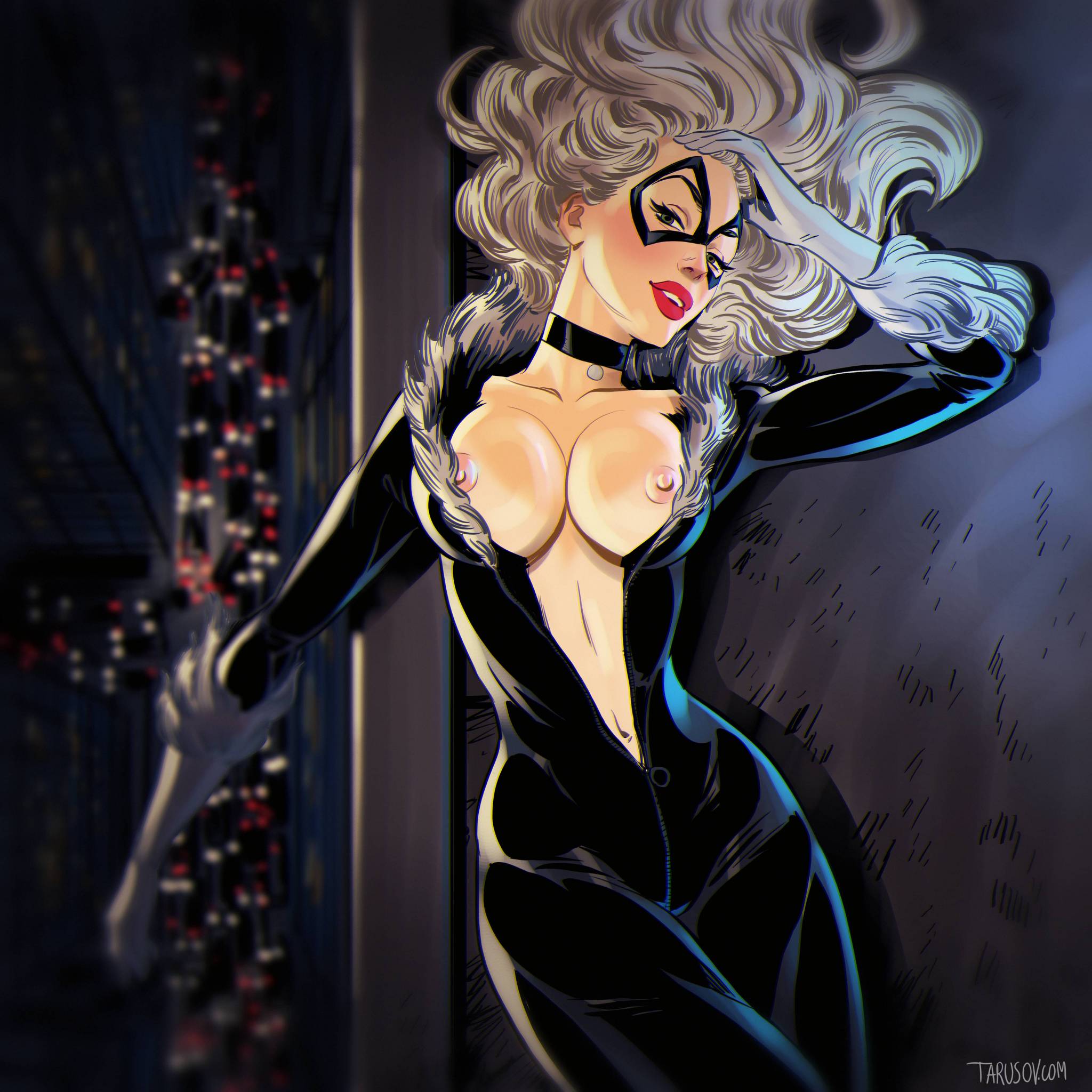 black cat+felicia hardy.