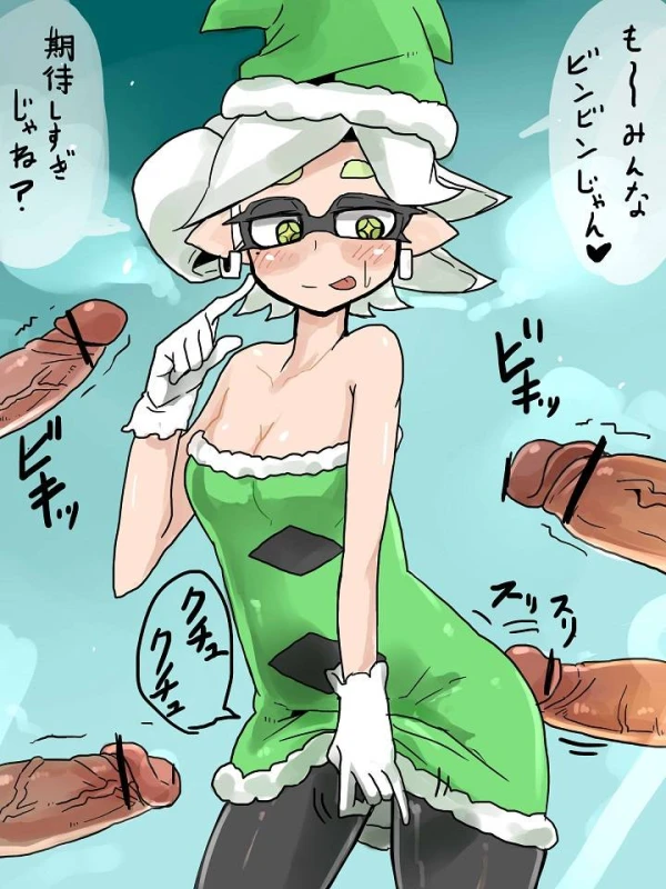 inkling+marie (splatoon)