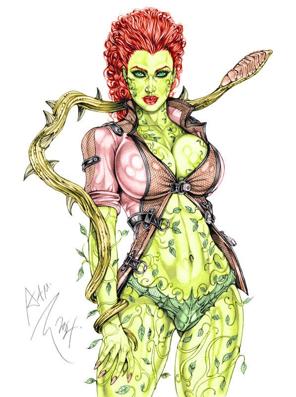 pamela isley+poison ivy