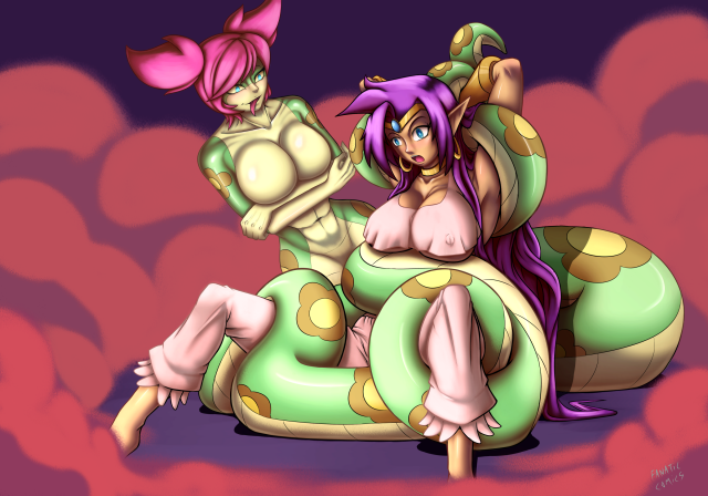 shantae (character)+tuki (shantae)