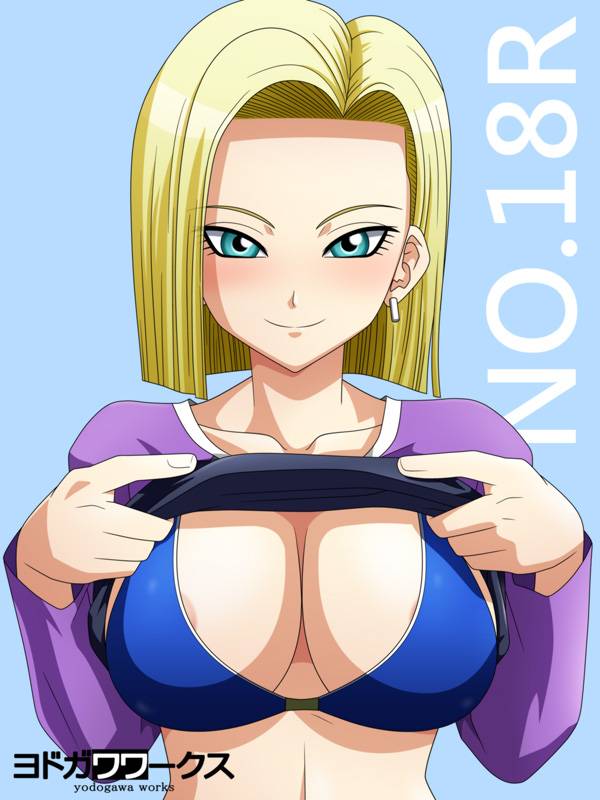 Android 18 Huge Boobs