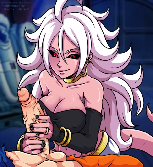 android 21+majin+majin android 21+son goku