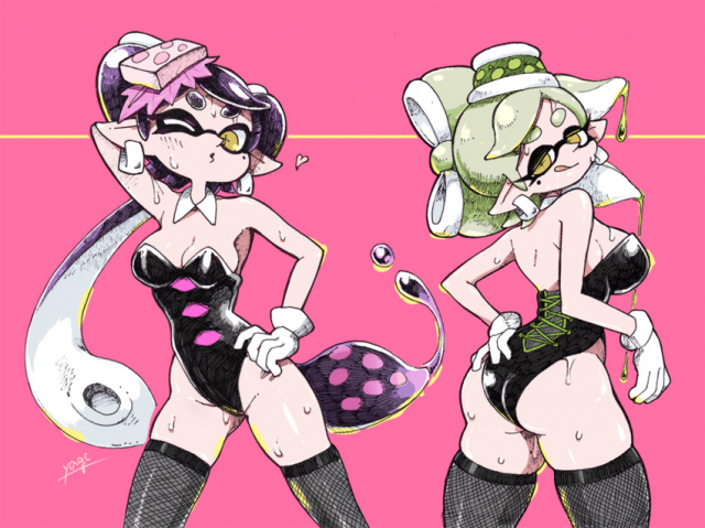 callie (splatoon)+marie (splatoon)