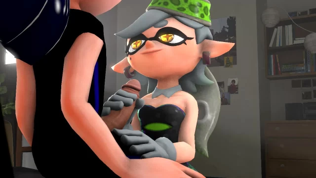 inkling+marie (splatoon)