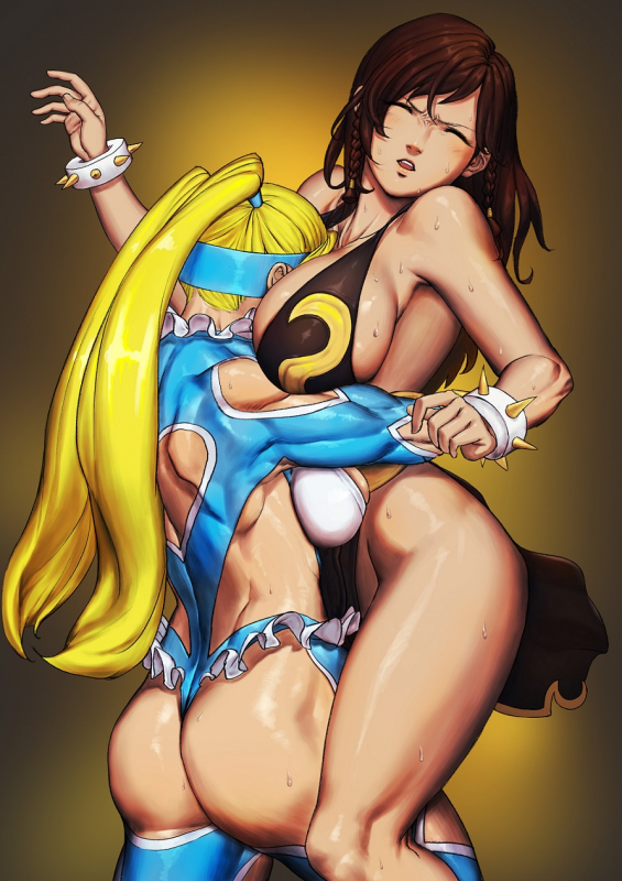 chun-li+rainbow mika