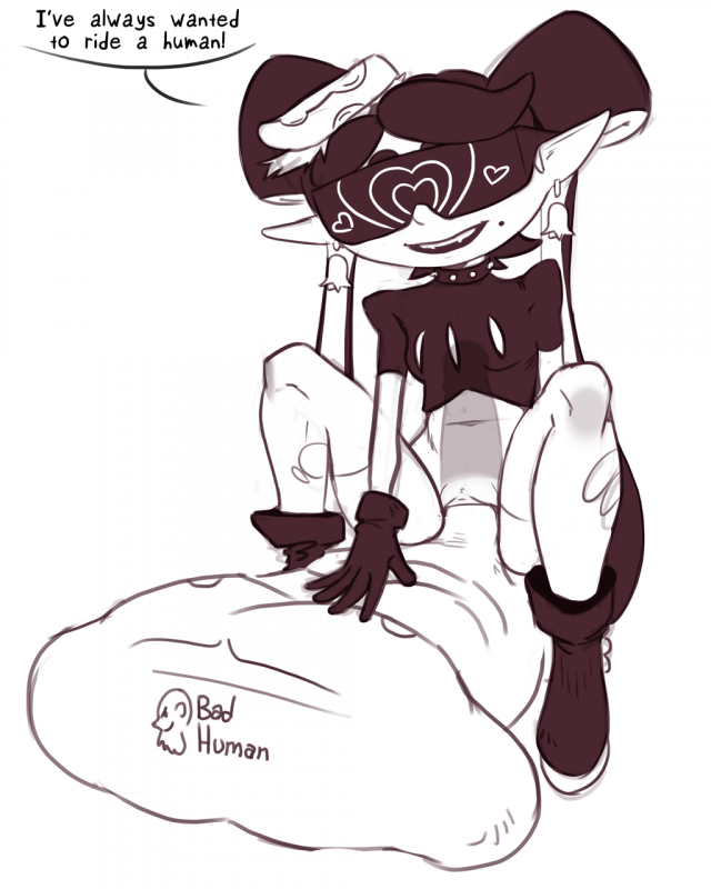 callie (splatoon)+inkling+tentacle