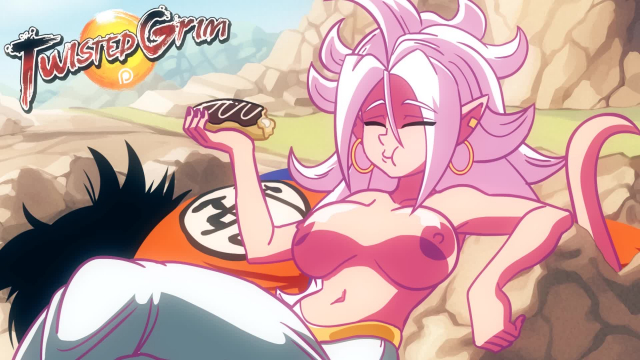 android 21+majin+majin android 21+son goku