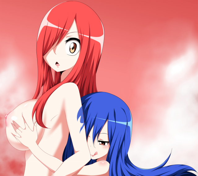 erza scarlet+wendy marvell