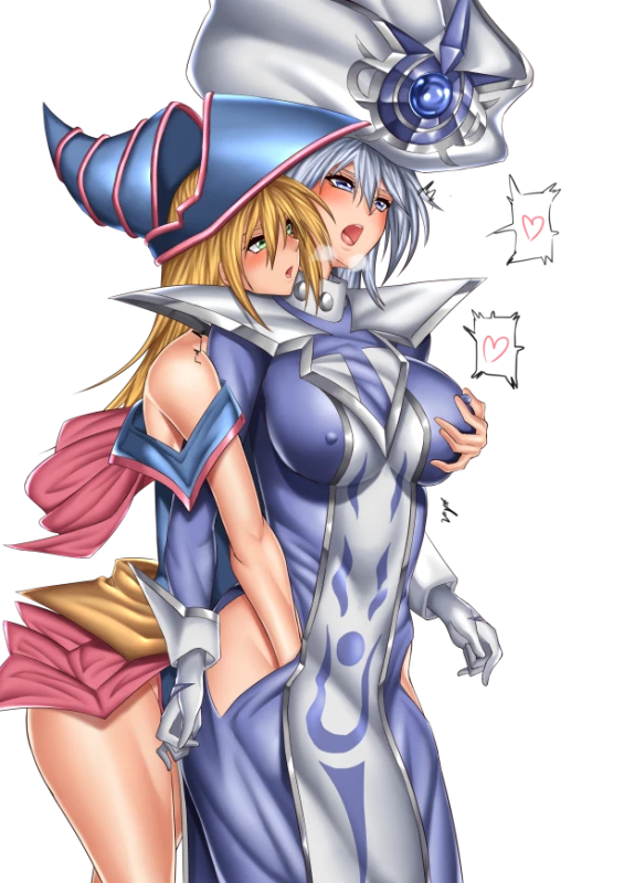 dark magician girl+silent magician