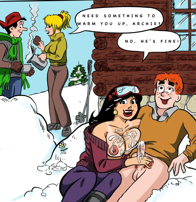 archie andrews+betty cooper+jughead jones+veronica lodge