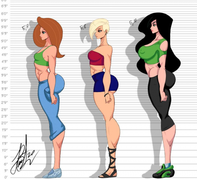 adrena lynn+kimberly ann possible+shego