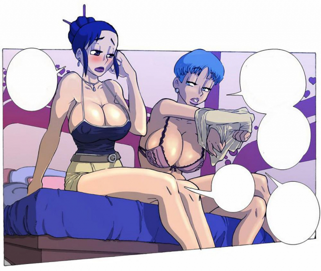 bulma+chg-chi (dragon ball)