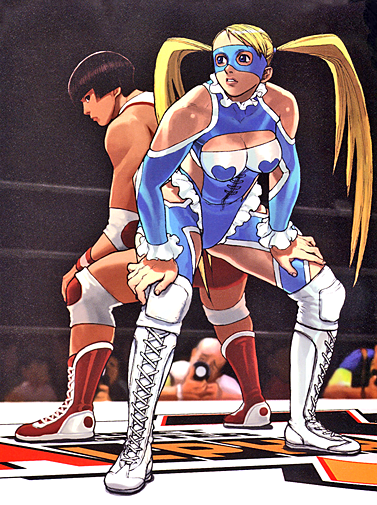 rainbow mika+yamato nadeshiko (street fighter)