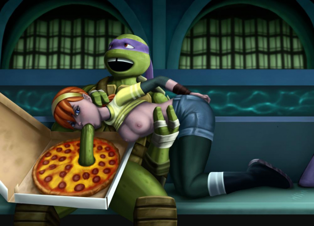 april o'neil+april o'neil (tmnt 2012)+donatello