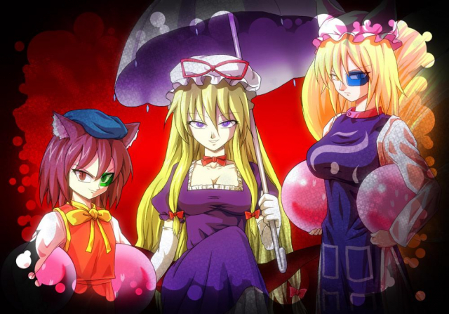 chen+yakumo ran+yakumo yukari