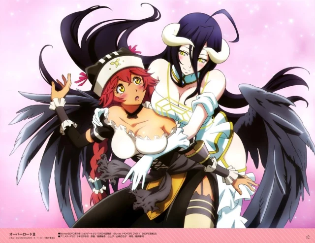 albedo (overlord)+lupusregina beta