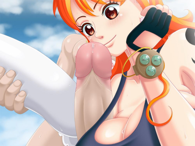 carrot (one piece)+nami (one piece)