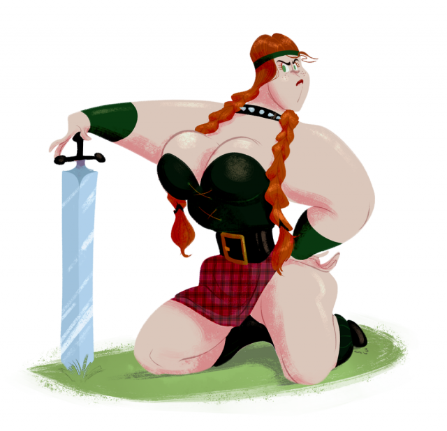 daughters of the scotsman+flora (samurai jack)