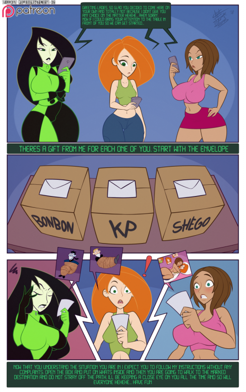 bonnie rockwaller+kimberly ann possible+shego