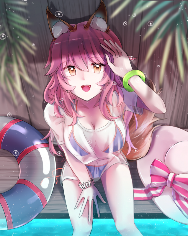 tamamo (fate) (all)+tamamo no mae (fate)+tamamo no mae (swimsuit lancer) (fate)