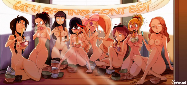 character request+fuu+harime nui+hyuuga hinata+jin (avatar)+lucy heartfilia+matoi ryuuko+sakura kyouko