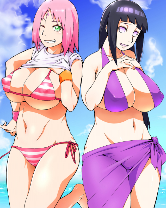 haruno sakura+hyuuga hinata