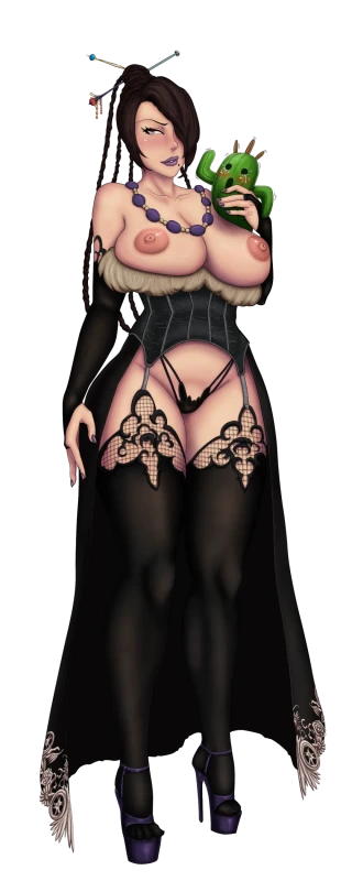 cactuar+lulu (final fantasy)