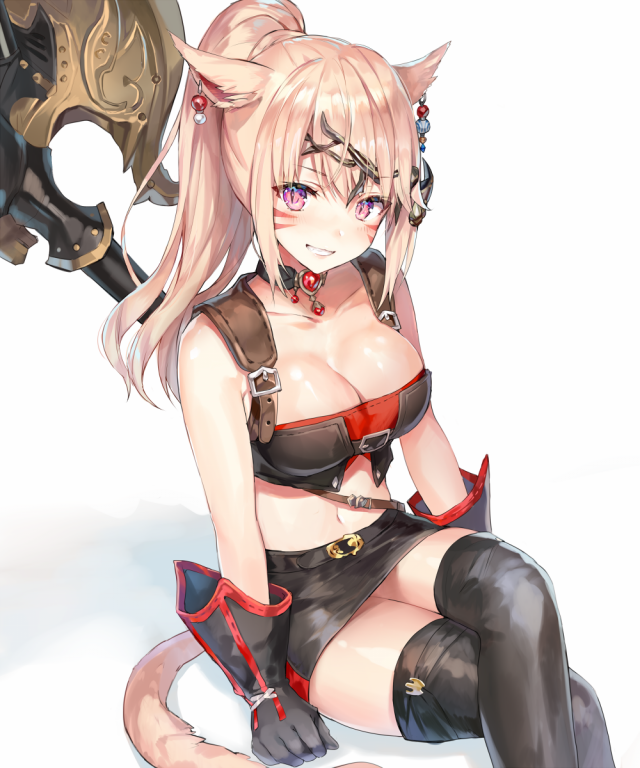 miqo'te+warrior (final fantasy)