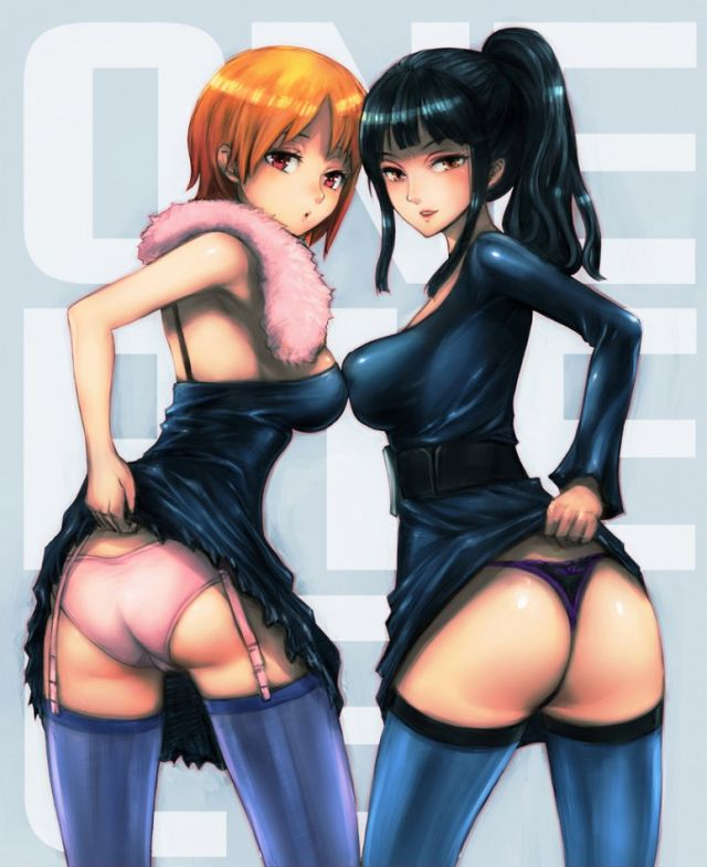 nami (one piece)+nico robin