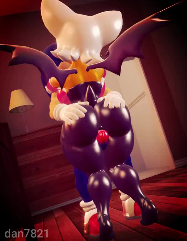 rouge the bat+sonic the hedgehog