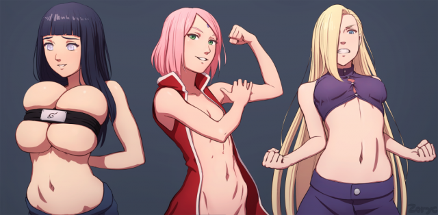 hyuuga hinata+ino yamanaka+sakura haruno