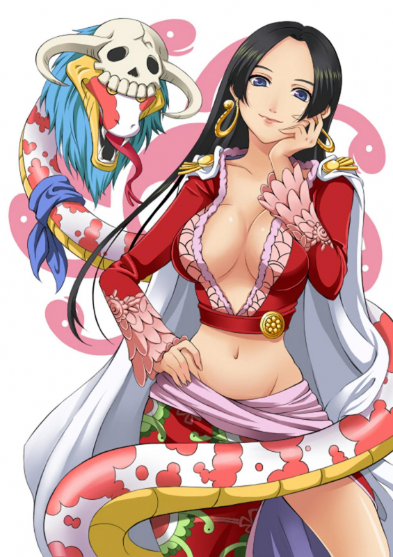 boa hancock+salome (one piece)+shichibukai