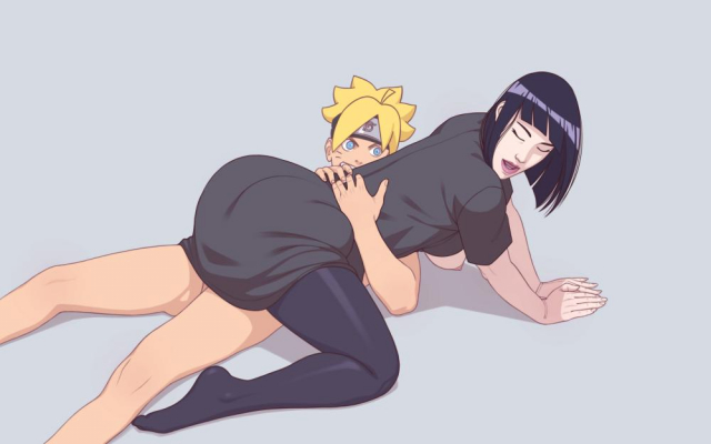 hyuuga hinata+uzumaki boruto