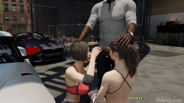 ada wong+claire redfield