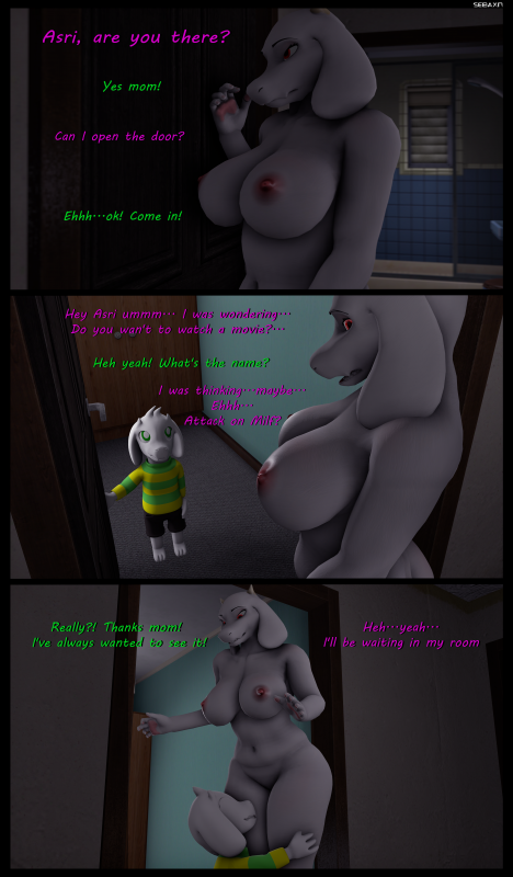 asriel dreemurr,toriel