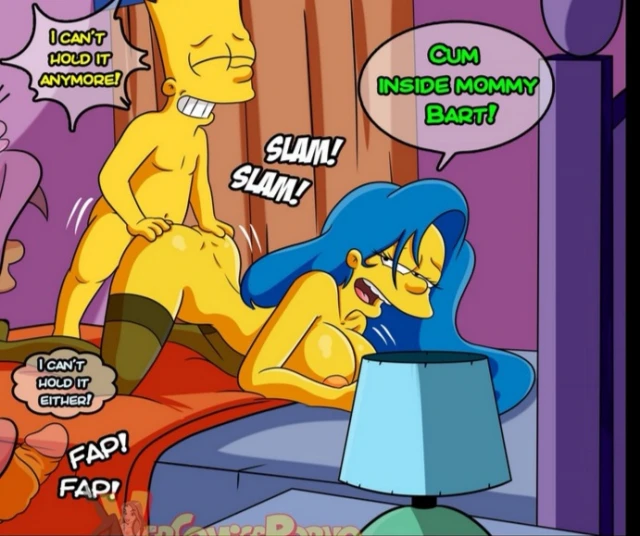 bart simpson,marge simpson
