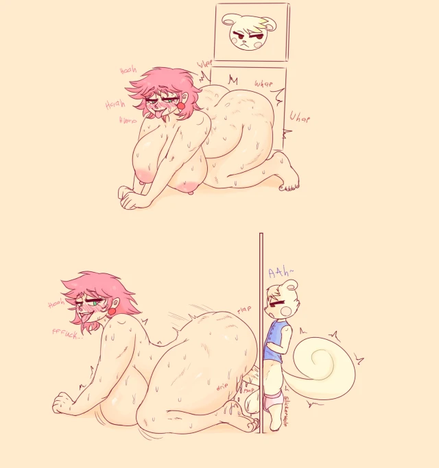 animal crossing girl,marshal (animal crossing),villager (animal crossing)